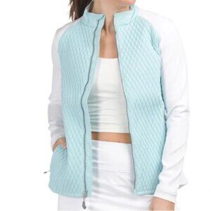 Women's PETER MILLAR Merge Elite Hybrid Jacket XL Wind & Water Resistant NWT